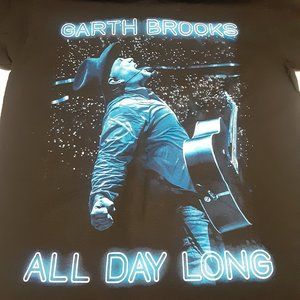 5/$20 Hanes Garth Brooks All Day Long Women's Short Sleeve T Shirt Size S